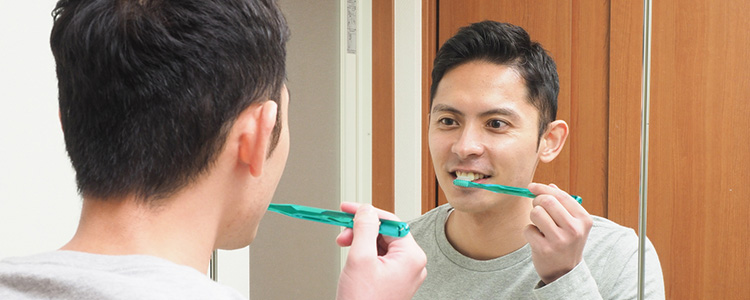 歯周病予防　歯周病を悪化させない為のブラッシング法